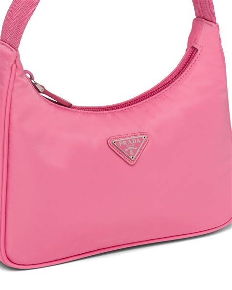 prada re-edition 2000 nylon mini-bag with shoulder strap|prada re edition mini bag.